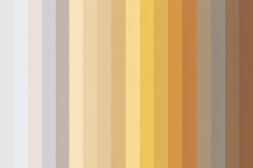 Odcienie koloru blond